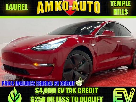 TESLA MODEL 3 2018 5YJ3E1EB3JF088110 image